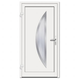 099x209 PVC Puerta de Entrada PVC Media Luna Izquierda