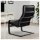 Relax Chair - Sillón negro - funda negra