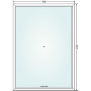 Premium Fenster DVH - 149x209 - Festglas mit Reno-Rahmen