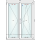 149x209 Ventana PVC doble vidrio aislante - contramarco