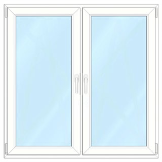174x152 - Premium Fenster DVH -  Dreh-Kipp mit Reno-Rahmen