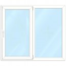 Komfort Fenster DVH - 136x117 - Dreh-Kipp eine Seite