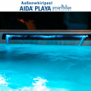 AIDA Whirlpool Playa smartrelax Carrara White (12.500US$)