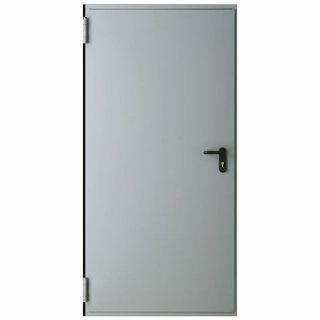 Puerta industrial cortafuegos 90 izquierda (Gris Claro)