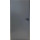 Puerta Metal BASIC 90 - Anthrazit (Links) - 096x205cm - Kommt mit Schwarze Klinke, Bodenschwelle, Isolierung