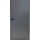 Puerta Metal BASIC 90 - Antracita (Derecha) - 096x205 - Incluye Manija Negra, Umbral, Aislamiento