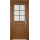 Puerta Interior - Modelo 305 DIN80 - Nogal con vidrio - 090x209cm - Con marco