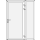 Puerta Principal metal modelo A0 RC 2 winchester (90 izqueierda)
