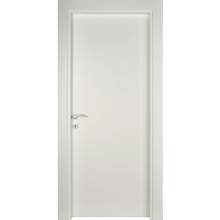 Puerta Interior - Serie 3000 DIN90 - Weiß - 100x210cm - Kommt mit Zarge