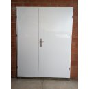 Puerta de Metal doble hoja 1,5m ancho (12.5cm ancho...