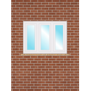 149x103 - Ventana Gealan DVH - Medio Fijo/Lados...