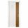 Puerta Interior - Modelo 3201 DIN80 - Blanco con Bamboo - 090x209cm - Con marco 140-160mm