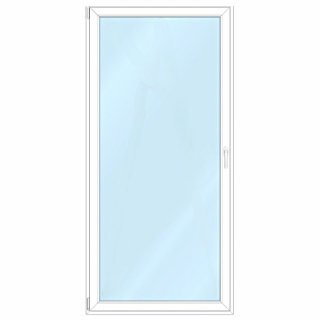 990x2090mm Premium Blanco Umbral Bajo con Snapper