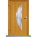 099x209 PVC Puerta de entrada con Media Luna - Golden...
