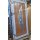 099x209 PVC Puerta de entrada con Media Luna - Golden Oakl - izquierda
