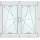 174x152 -OFERTA - Ventana Premium DVH - Oscilo-batiente sin Contramarco