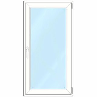 630x1210 Salamander Blanco oscilobatiente derecha 4mm temp arenado con mosquitero OFERTA