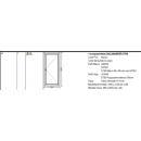 986x2093mm Puerta Secundaria PVC Salamander - Blanco -...