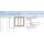 2789x2431 Salamander Triple Rail Nogal con umbral Aluminio Hoja 1 activa OFERTA