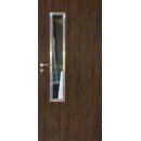 Puerta Principal Metal - Modelo 3 Nogal (90 Derecha) con...