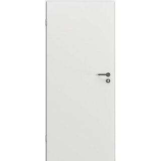 Puerta Metal BASIC 100 - Blanco (Izquierda) - 106x205cm - Incluye Manija Negra, Umbral, Aislamiento OFERTA