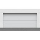 Portón garaje 6000 x 2500mm con motor (blanco)