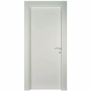 Innen Tuer - Modelo 3000 DIN90 Weiß - 100x209cm - Rahmen 14cm (22-25cm 80/80mm)