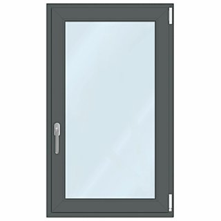 610x1030 Anthrazit Salamander DVH Dreh kipp rechts