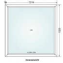 1314 x 1320 Gealan Fijo - blanco - DVH