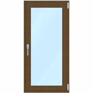 Ventana Standard - 60x120 - Oscilobatiente nogal derecha DVH